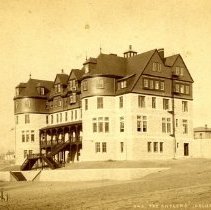 S2015.55 Antlers 1 with first high school on left (1883-1884)
