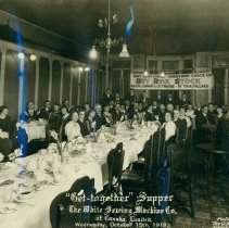White Sewing Machine Co. Dinner, October 1919