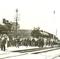 Arrival of Royal Train 1936