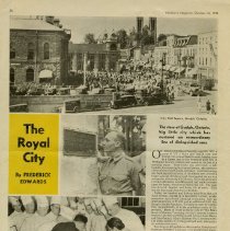 .1 - Maclean's Magazine Article, "The Royal City," 1940
