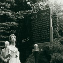 Unveiling of John Galt Plaque
