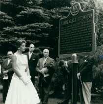 Unveiling of John Galt Plaque