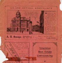 Ads on Inside Front Cover