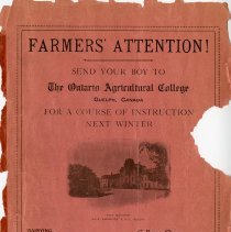 Advertisement for O.A.C., back cover