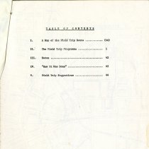 Table of Contents, page i
