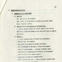 "Field Trip Suggestions," page 46