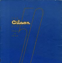 .1 - Gilson's 50th Anniversary Booklet, 1957