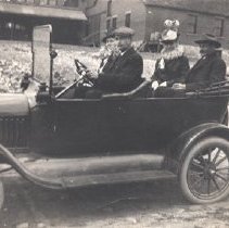 Four Friends Going for Ride