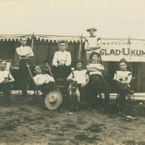 Men in Front of a Tent, c.1909
