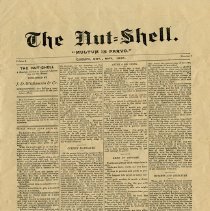 The Nut-Shell Newspaper, May 1890