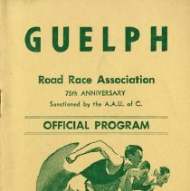Guelph Road Race Association Program, Oct. 14, 1968