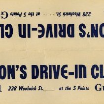 Coat Hanger Sleeve Advertisement, A. J. Fergusson