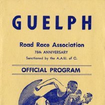 Guelph Road Race Association Program, October 13, 1969.