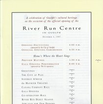 Program, "Home's Where the Heart Sings,' p.1