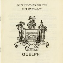 District Plans for the City of Guelph, January 1974