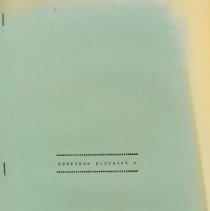 Downtown District 4, Proposed Distric Plan, March 1978
