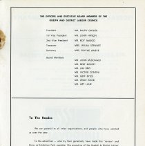 Executive Members of Guelph & District Labour Council, p.23