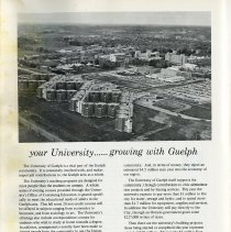 "Your University..... Growing with Guelph," p.18