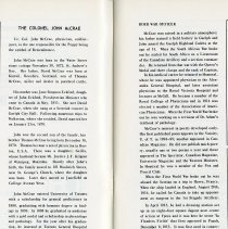 Colonel John McCrae, Boer War Officer, pp.8,9