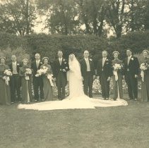 Wedding Party of Drews, 1936