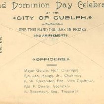 Dominion Day Envelope