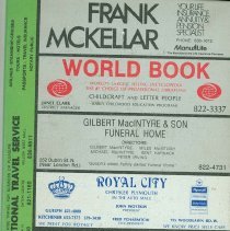 Vernon's Directory, 1986