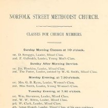 Flyer for Religious Classes