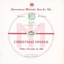 Quarter Century Club Dinner November, 1980