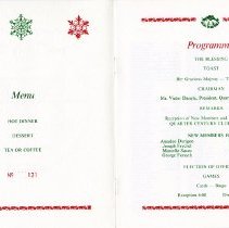 Quarter Century Club Dinner November, 1983