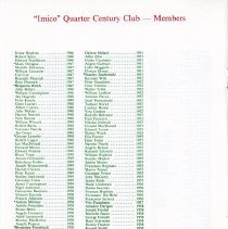 Quarter Century Club Dinner November, 1983