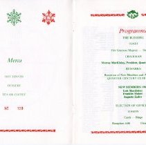 Quarter Century Club Dinner November, 1986