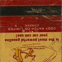 Robert Gemmell's Shell "Flying Car" Matchbook Cover