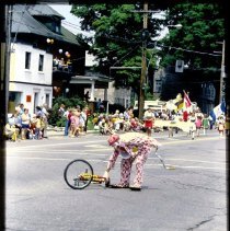 Guelph 150 Parade - Clown with Bicycle