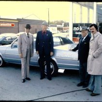 Barry Cullen Presents Car to Guelph 150 Committee