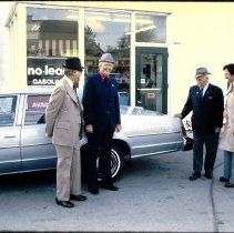 Barry Cullen Presents Car to Guelph 150 Committee