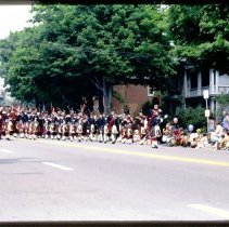Slide Transparency, Guelph 150 Parade, Woolwich Street, 1977
