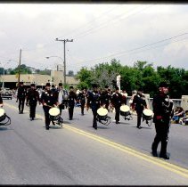 Guelph 150 Parade - Band Crossing Bridge