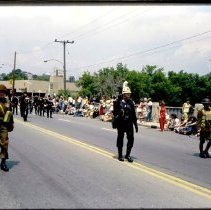 Guelph 150 Parade - Soldiers Crossing Bridge
