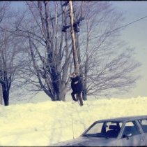 Snow on Watson Road north.