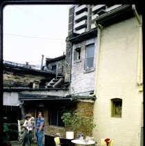 Judy and Ron Dupuis at the rear of Quebec Street