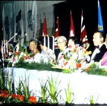 Guelph 150 Banquet - Head Table Eating