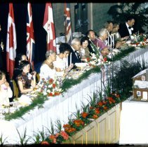 Guelph 150 Banquet - Head Table Eating
