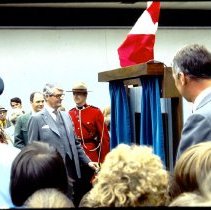 Gov. Gen. Jules Leger's Visit - Plaque