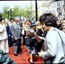 Gov. Gen. Jules Leger's Visit - Outside City Hall