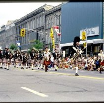 Slide Transparency, Guelph 150 Parade, Wyndham Street, 1977