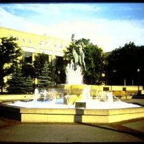 Fountain in St. George's Square.
