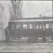 Car Barns on Waterloo Circa 1900.