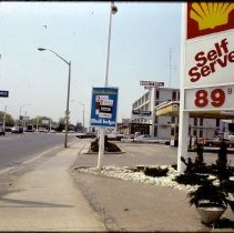 Slide Transparency, Shell Gas Station, Brampton, 1978