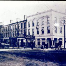 South west corner of Wyndham Street and Cork Street. c.1900.