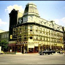 North east corner of Wyndham and Macdonell Streets. Renovating CW Kelly music store.